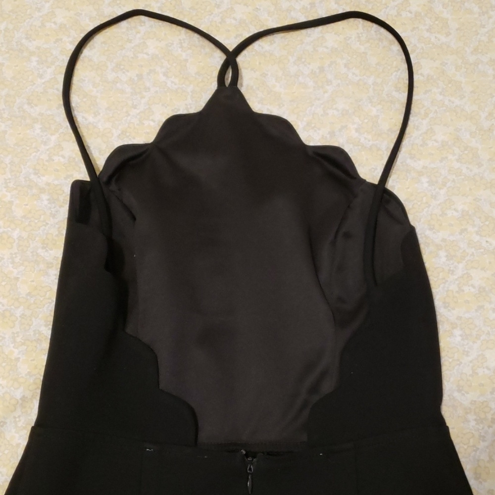 Lulus Black Backless Skater Dress - Picture 4 of 4